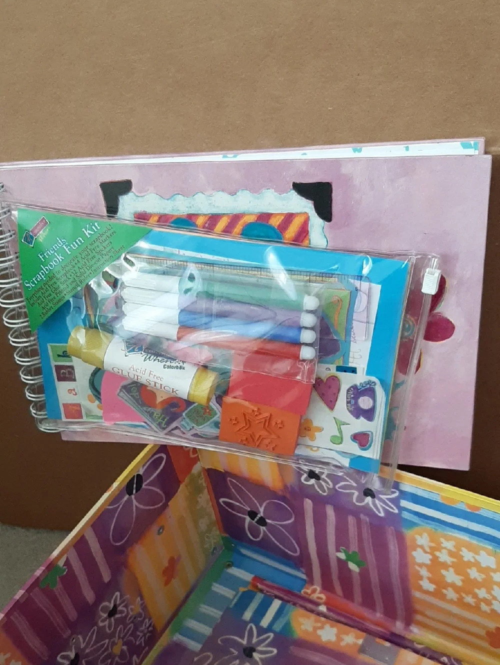 Steamer Trunk Stationery  Gift Set